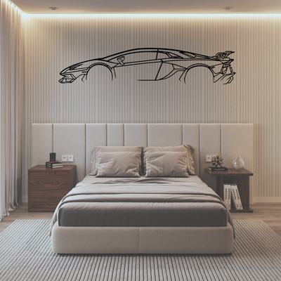 Side View Metal Wall Frame - Wallstks