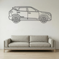 Side View Metal Wall Frame - Wallstks