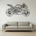 Side View Metal Wall Frame - Wallstks