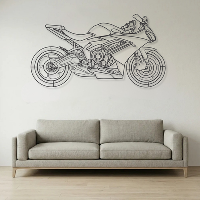 Side View Metal Wall Frame - Wallstks