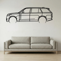 Side View Metal Wall Frame - Wallstks