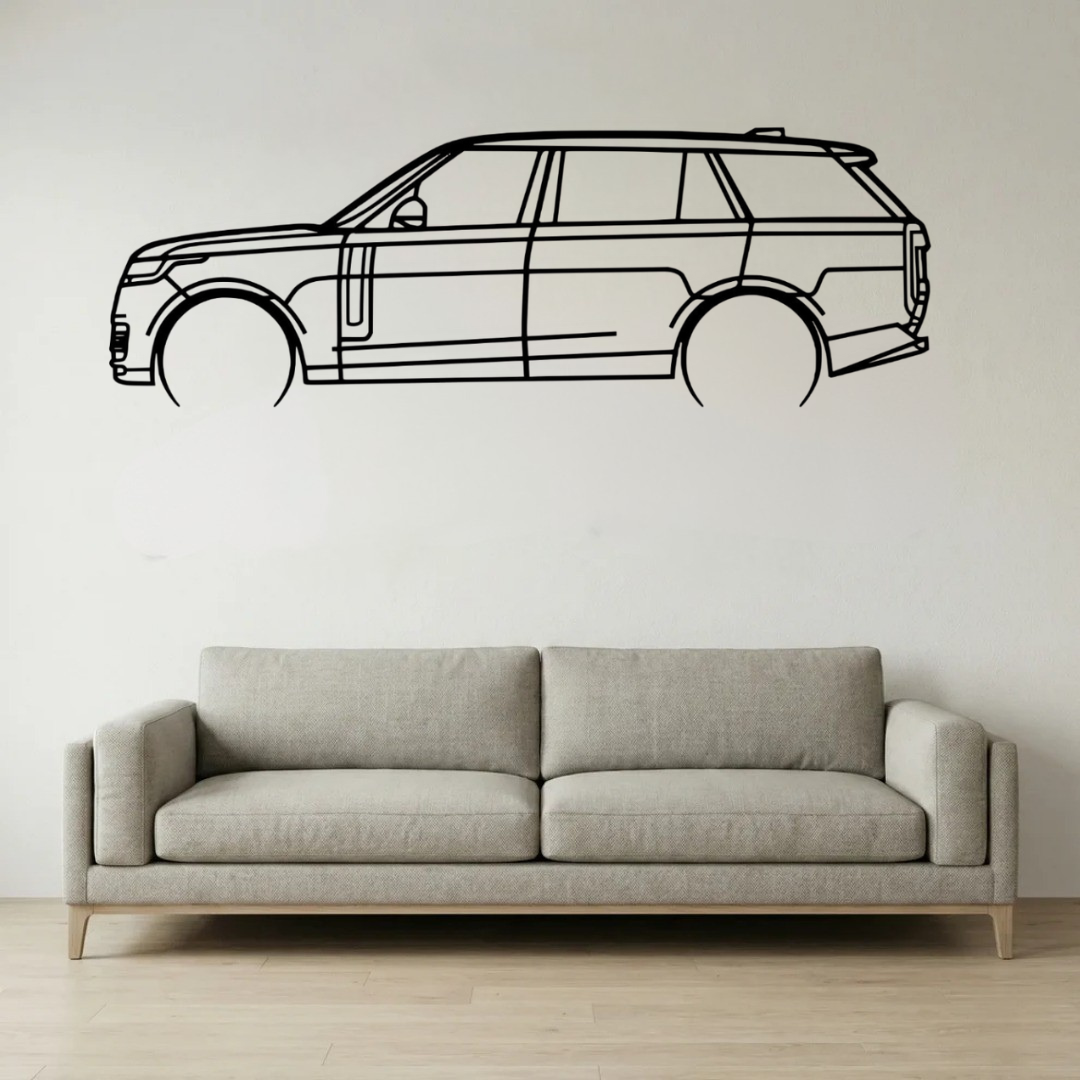 Side View Metal Wall Frame - Wallstks