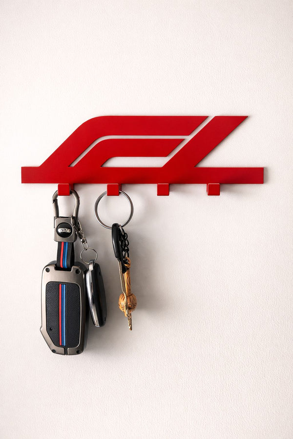 F1 Style Metal Keyholder - Wallstks